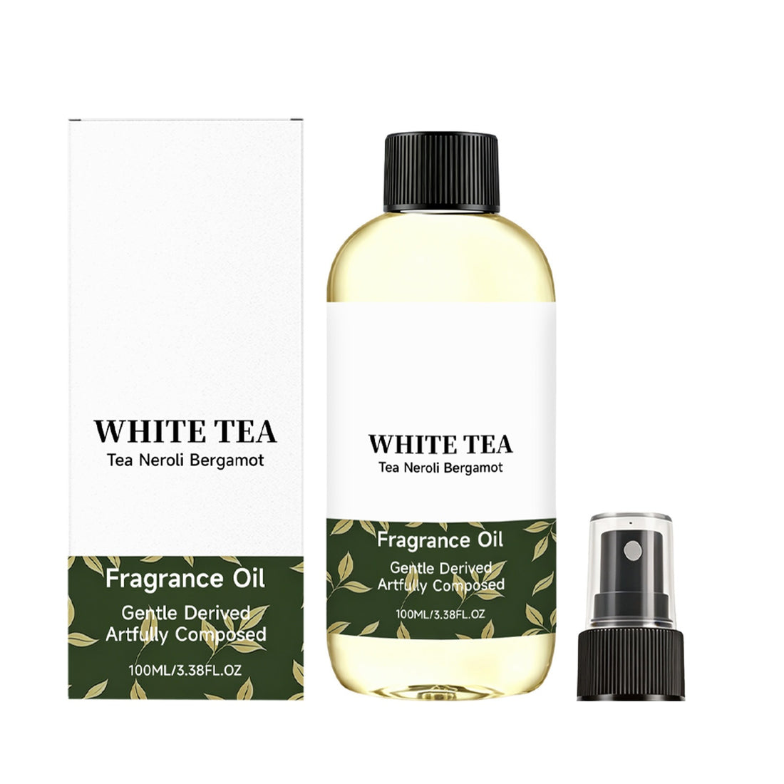 White tea aromatherapy body oil