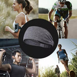 Sports headbands sweat wicking 5 pack full set