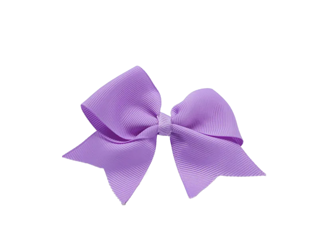 Cheer Plain Grosgrain Dog Bow on Velcro Fastener