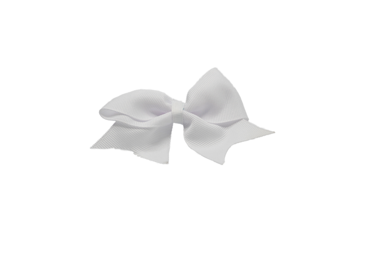 Cheer Grosgrain Dog Grooming Bow with White Center Trim