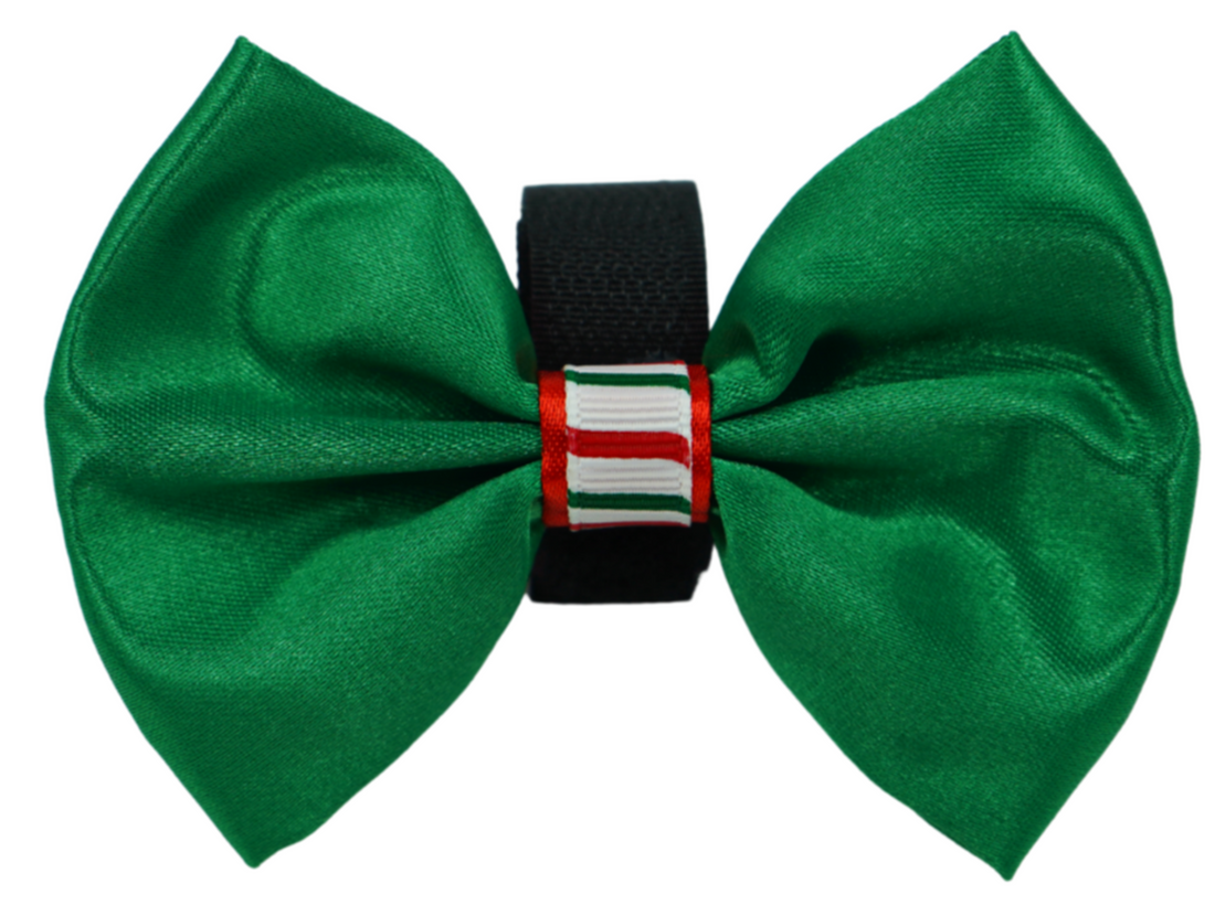Pets Ribbons Christmas Candy Stripe Dog Bow