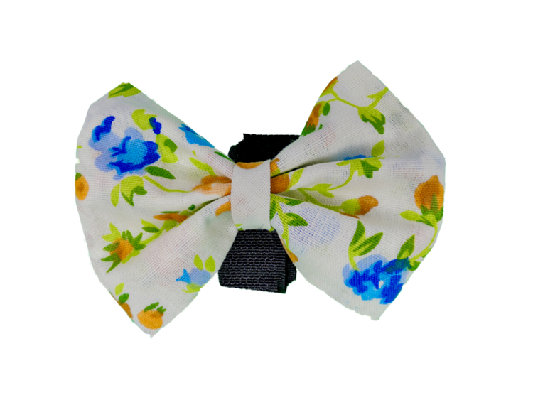 Pets Ribbons Yellow Rose Cotton Dog Bow Style PR8006V
