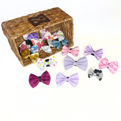 Pets Ribbons Girls Dog Bow Bundle