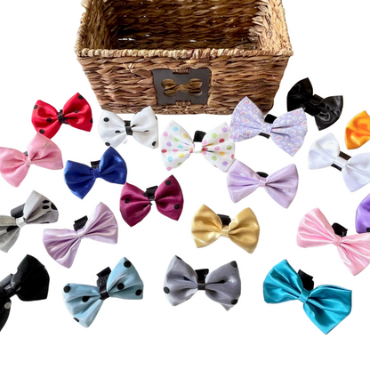 Pets Ribbons Girls Dog Bow Bundle