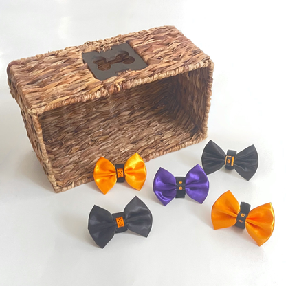 Pets Ribbons Halloween Dog Bow Bundle