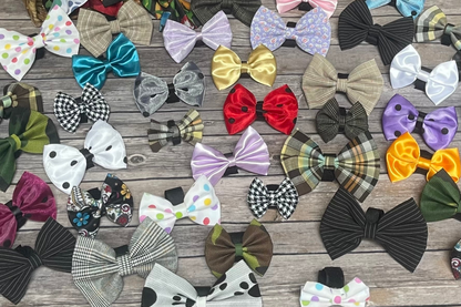 Pets Ribbons Mixed Styles Dog Bow Bundle