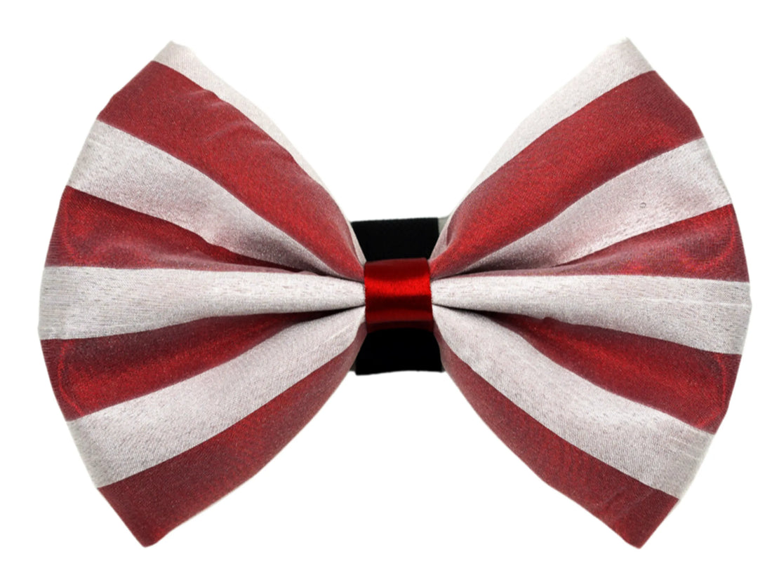 Wedding satin chiffon overlay bow, color option 3, close-up