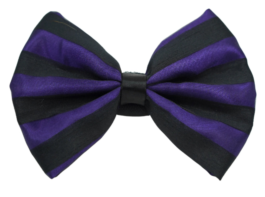 Wedding satin chiffon overlay bow, color option 5, close-up