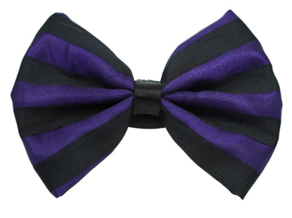 Wedding satin chiffon overlay bow, color option 5, close-up