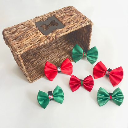 Pets Ribbons Christmas Dog Bow Budget Bundle