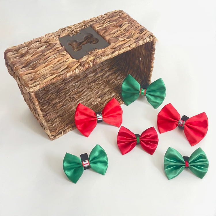 Pets Ribbons Christmas Dog Bow Budget Bundle