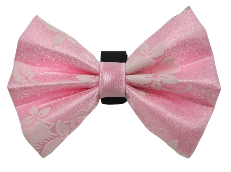 Pets Ribbons Overlay Wedding Satin Dog Bow