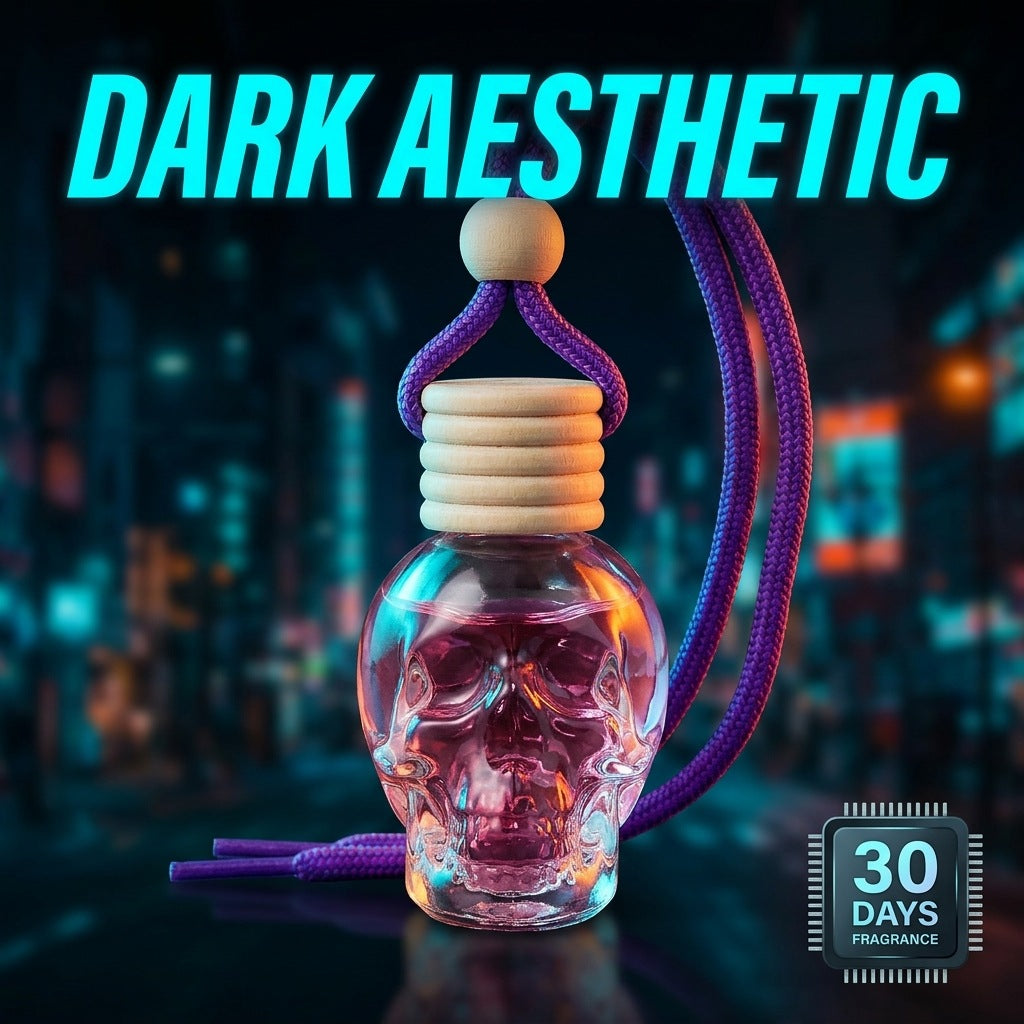 Halloween Skull Car Perfume Glass Diffuser