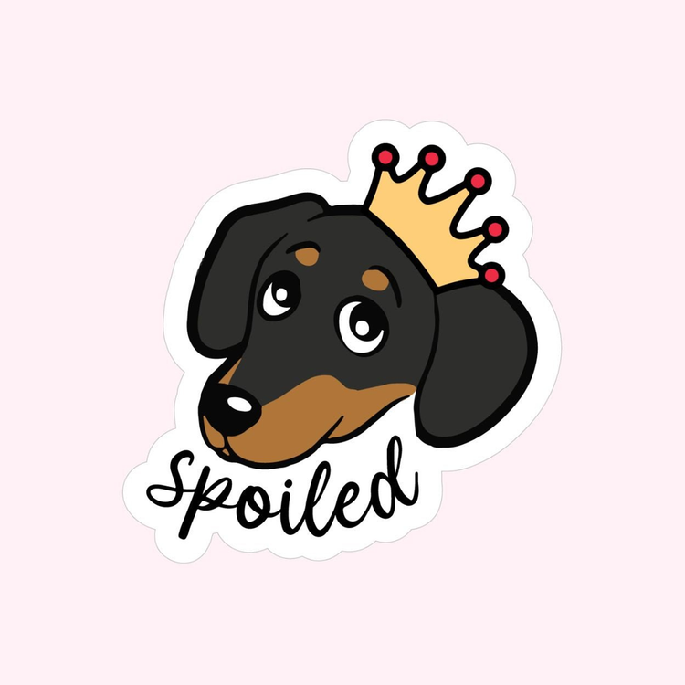 Spoiled Dog Sticker