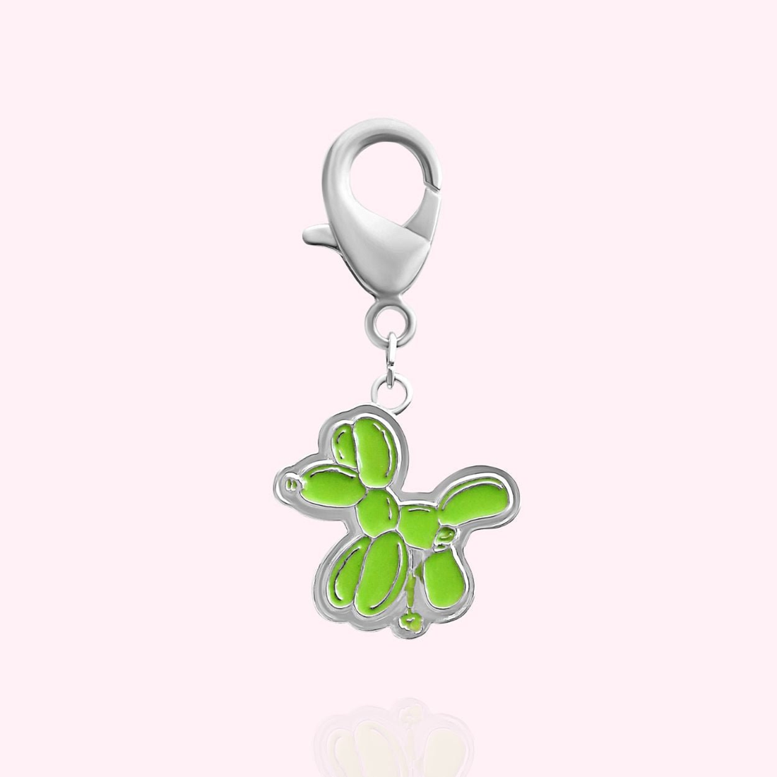 Balloon Dog Collar Charm