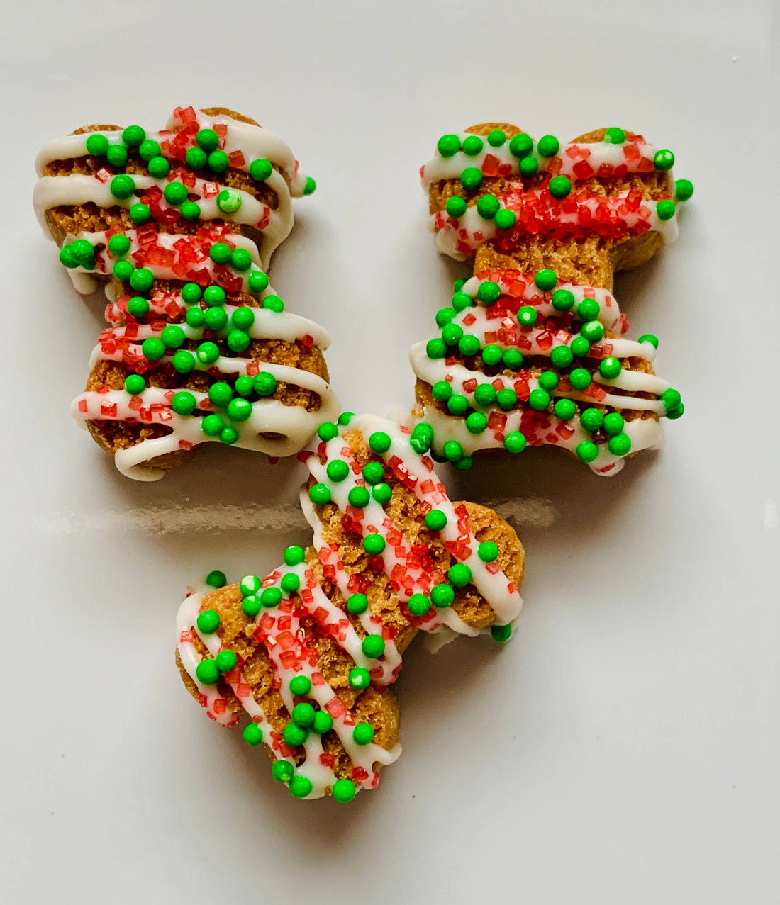 Peanut Butter Banana Christmas — Dog Treats (Case of 12)