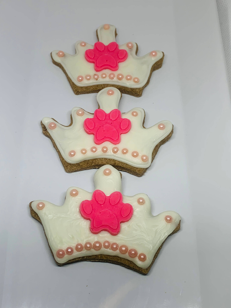 Top Dog Royal Crown Cookie - Pink