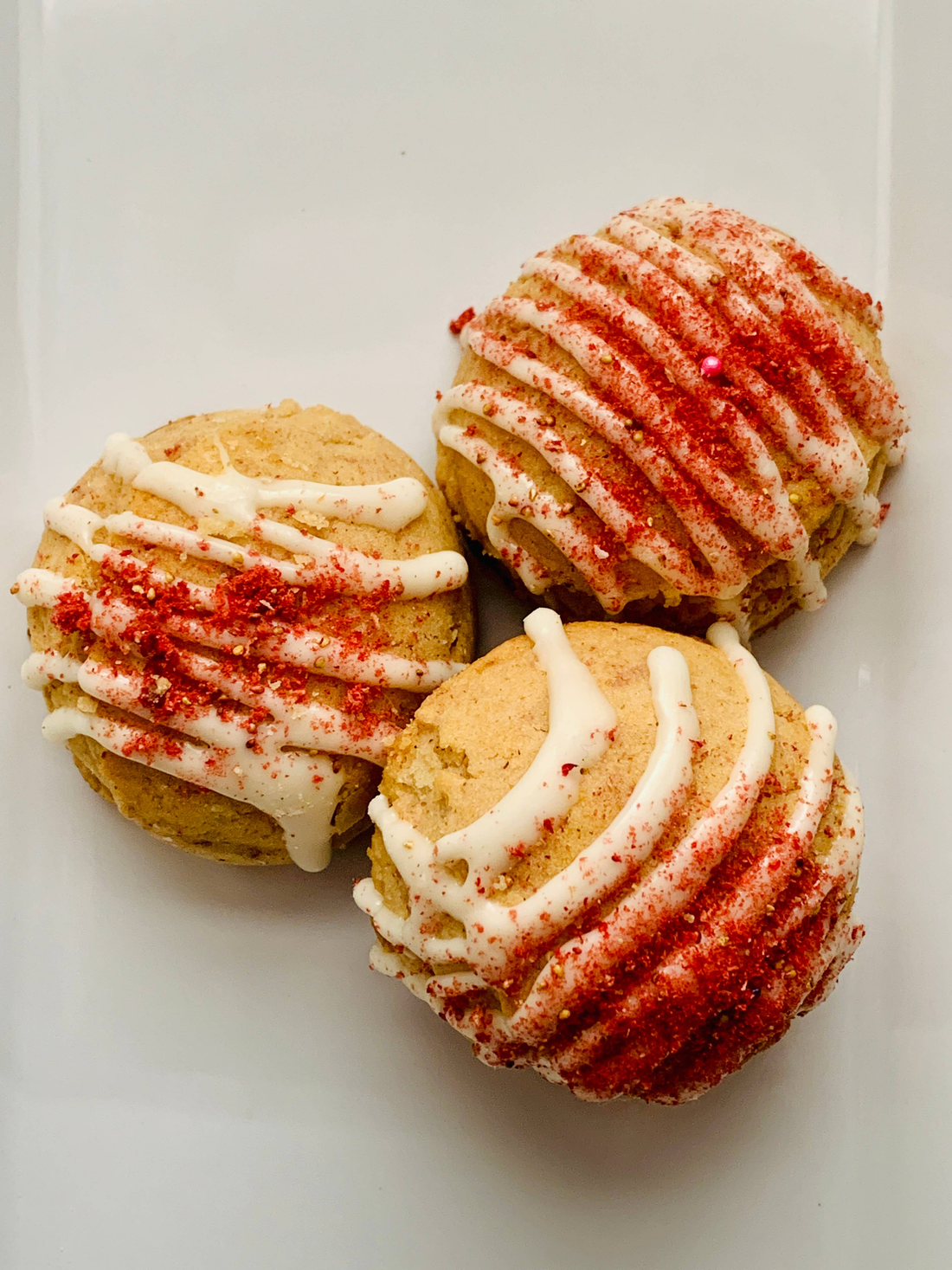 Strawberry Waffle Cone Cakeballs — Dog Treats (Case of 12)