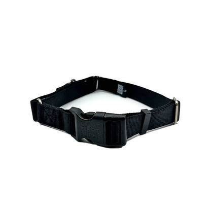 Black Martingale Dog Collar