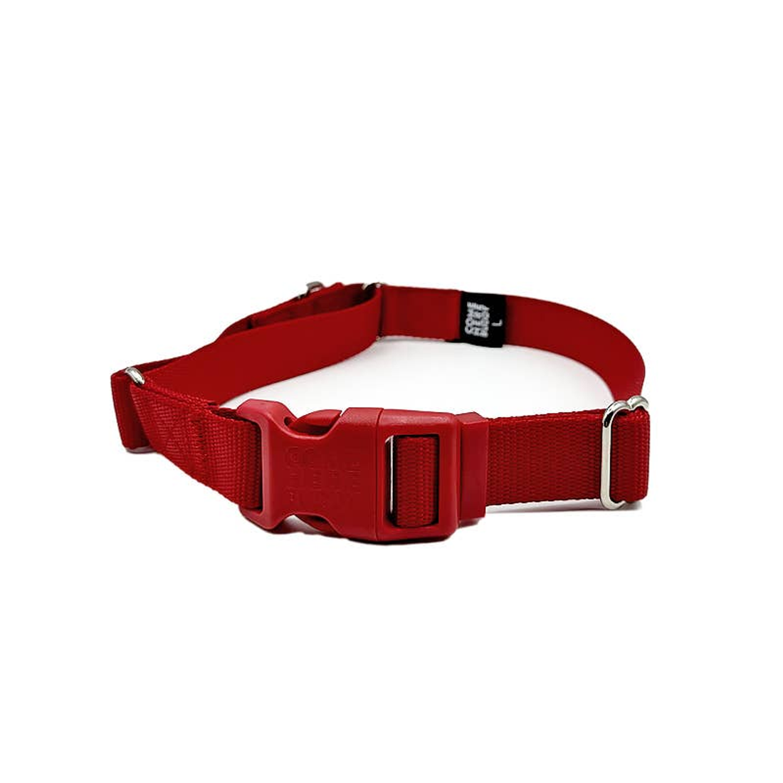 Come Here Buddy Red Martingale Dog Collar
