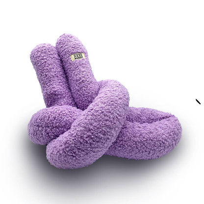 Come Here Buddy Super Knott Dog Toy - Lilac