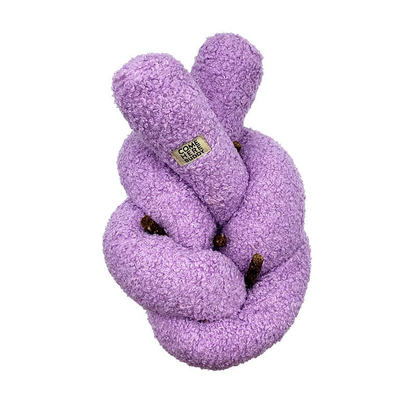 Come Here Buddy Knott Plush Dog Toy - Lilac
