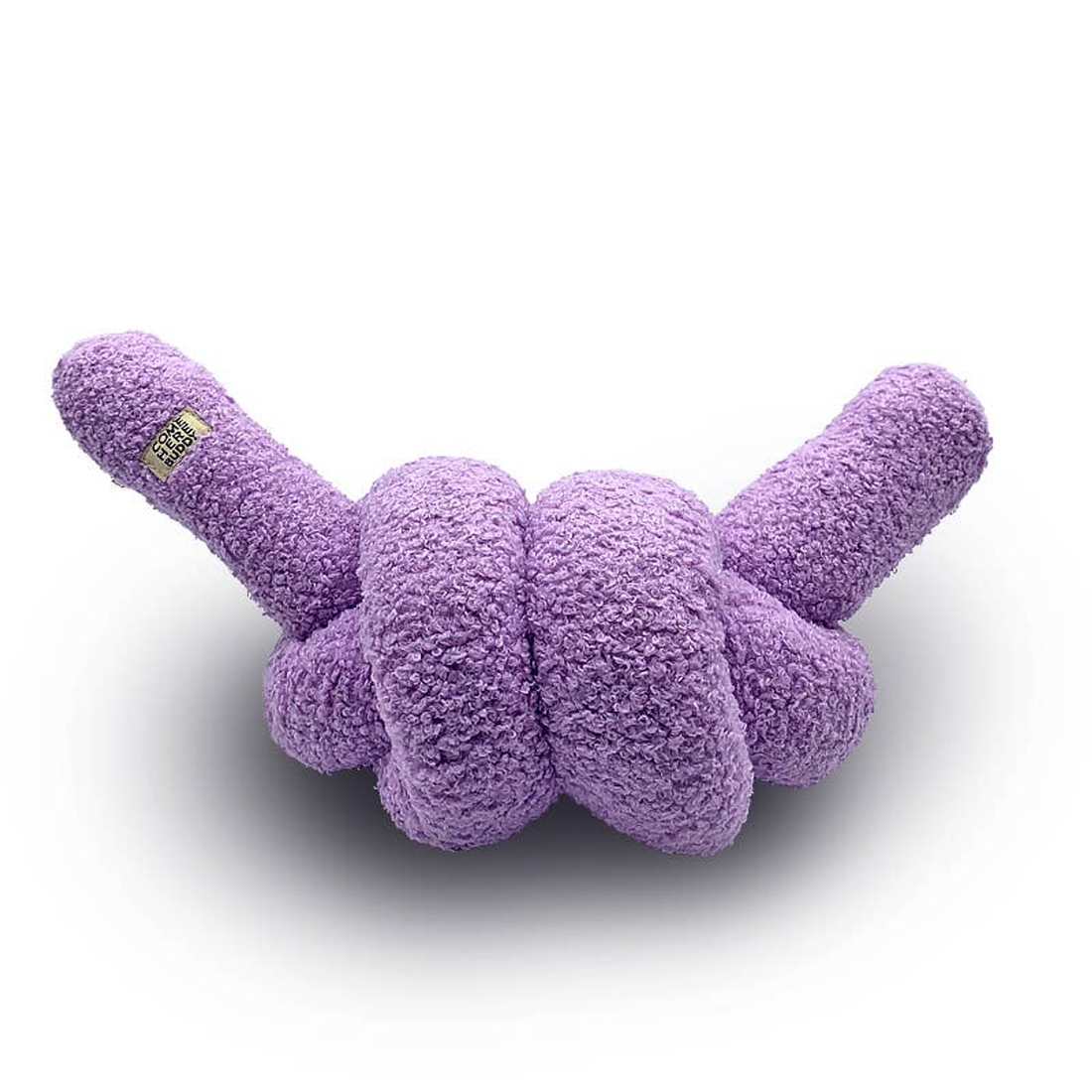 Come Here Buddy Knott Plush Dog Toy - Lilac