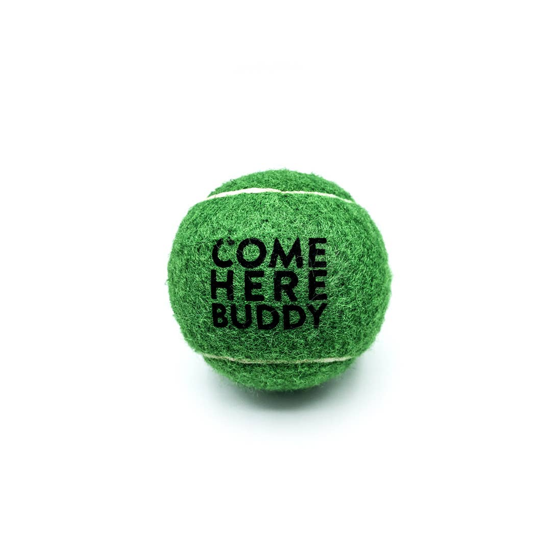 Come Here Buddy Tennis Balls Set of 4 - Green