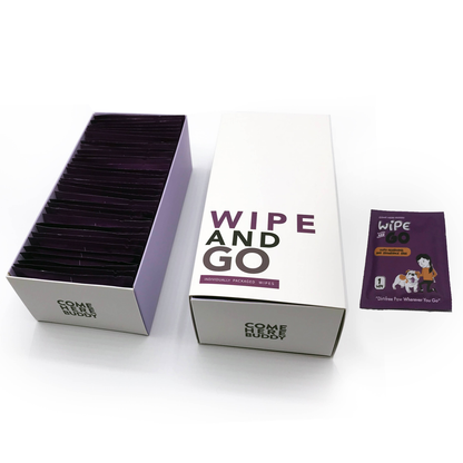 Come Here Buddy Wipe and Go Pet Wipes