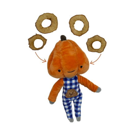 Come Here Buddy Pumpkin Nosework Dog Toy