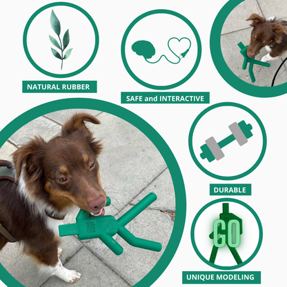 Natural Rubber Dog Chew Toy
