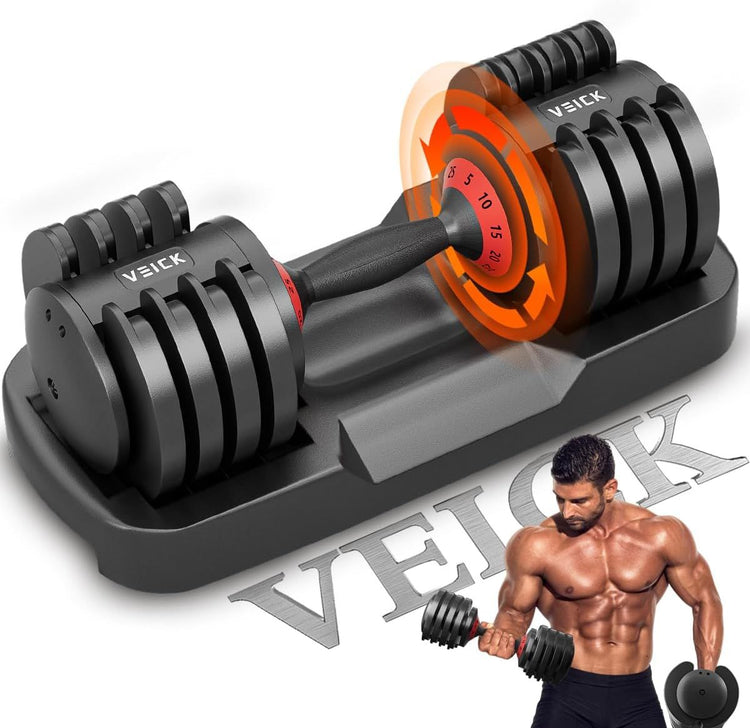 25lb adjustable dumbbell main product view