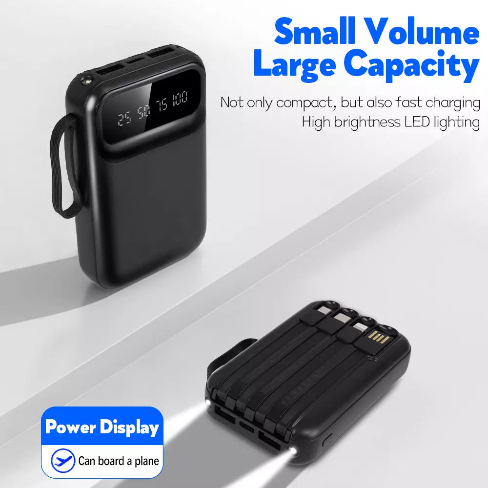 9000000mAh Power Bank Fast USB Charging External Pack