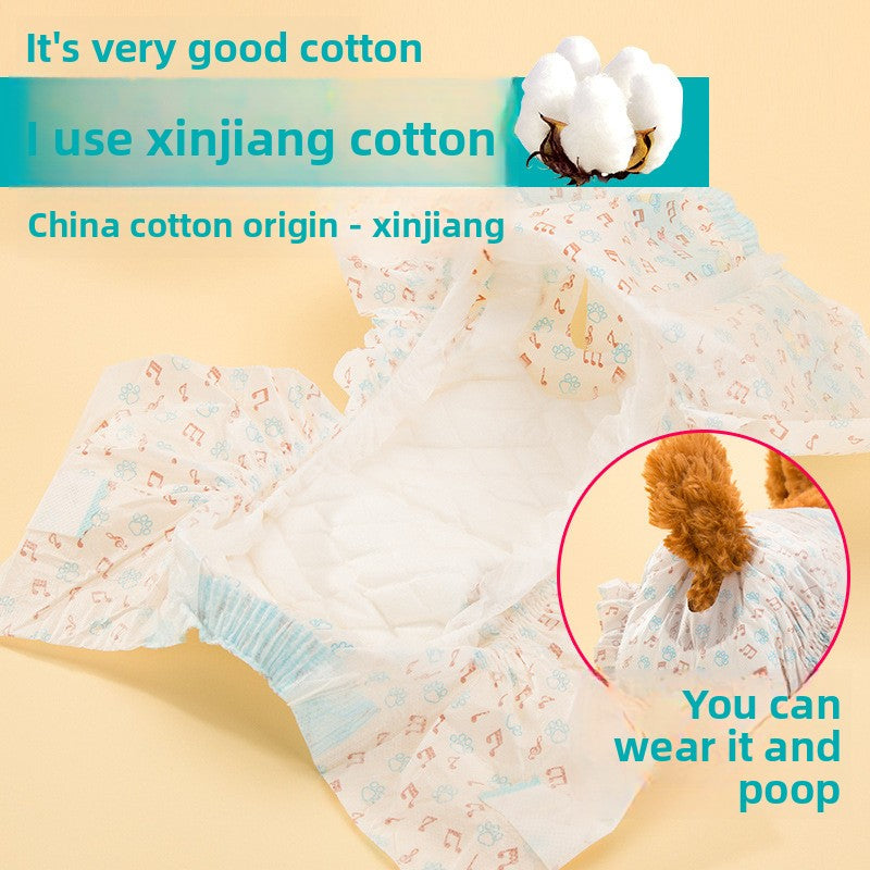 Dog Pet Diapers Color Changing Absorbent Training Pants