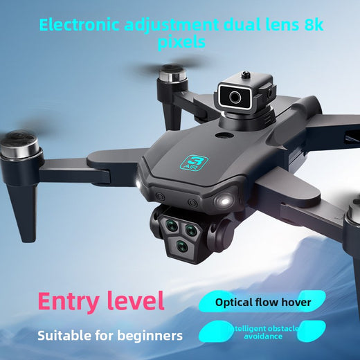 Brushless Motor RC Drone with 8K Dual Camera and Obstacle Avoidance