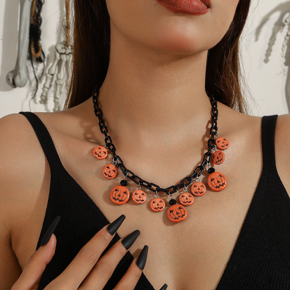 Halloween Themed Alloy Necklace
