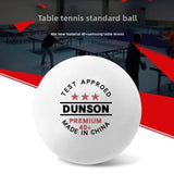 Three-star high elasticity table tennis ball