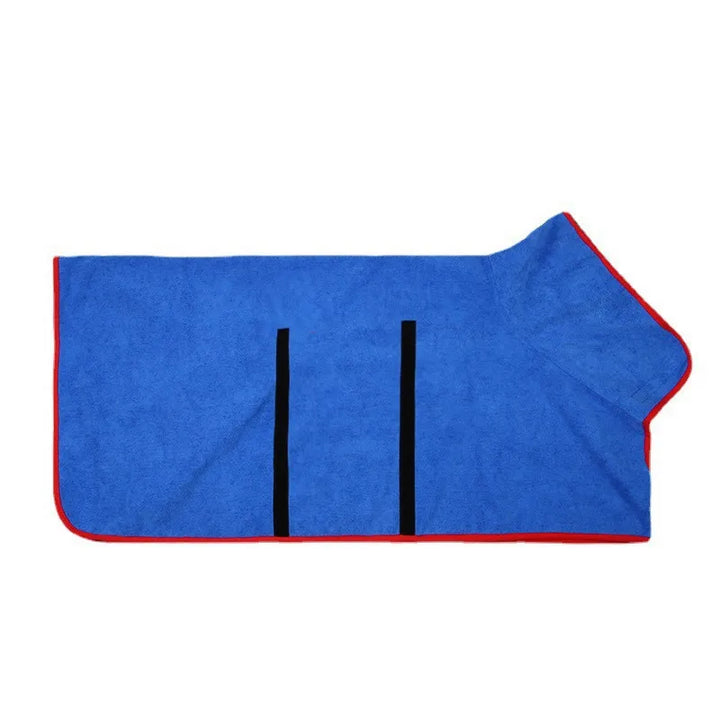 Pet bathrobe towel main view