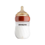 Newborn Baby Anti Colic Glass Bottle
