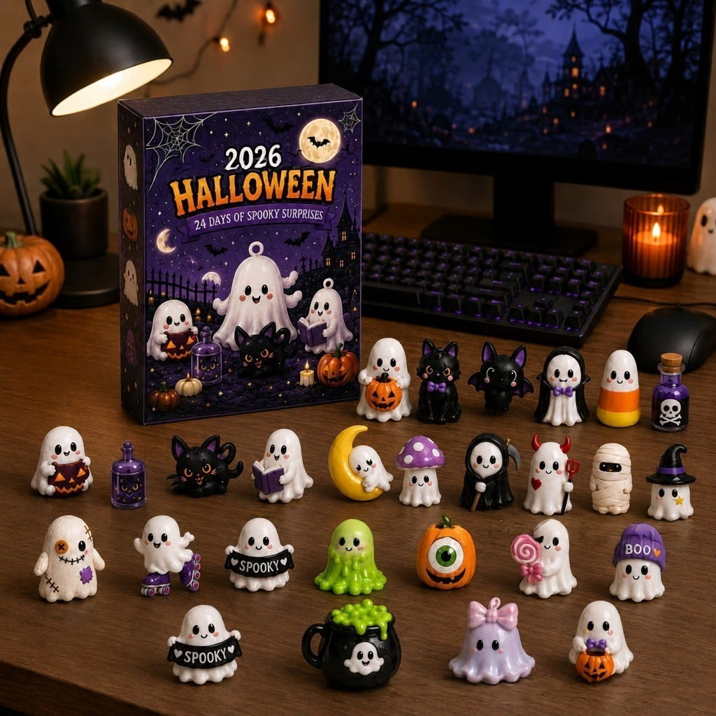 Halloween Surprise Countdown Calendar Set