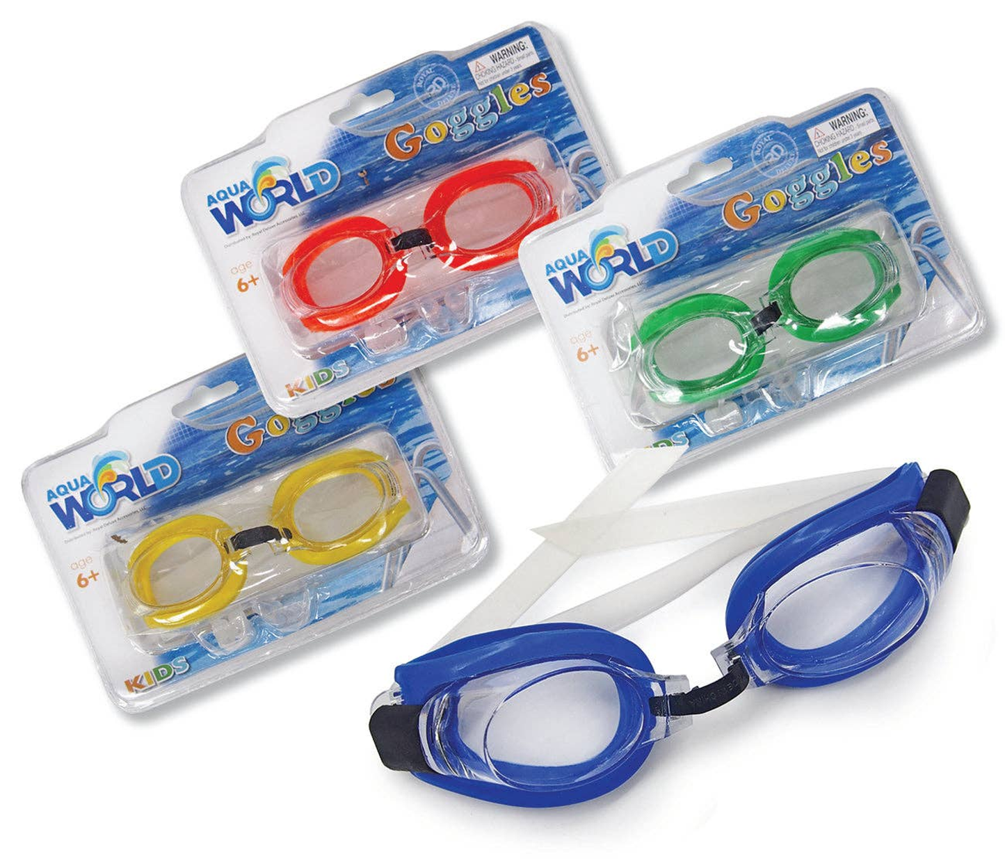 AquaWorld Swimming Goggles Kids