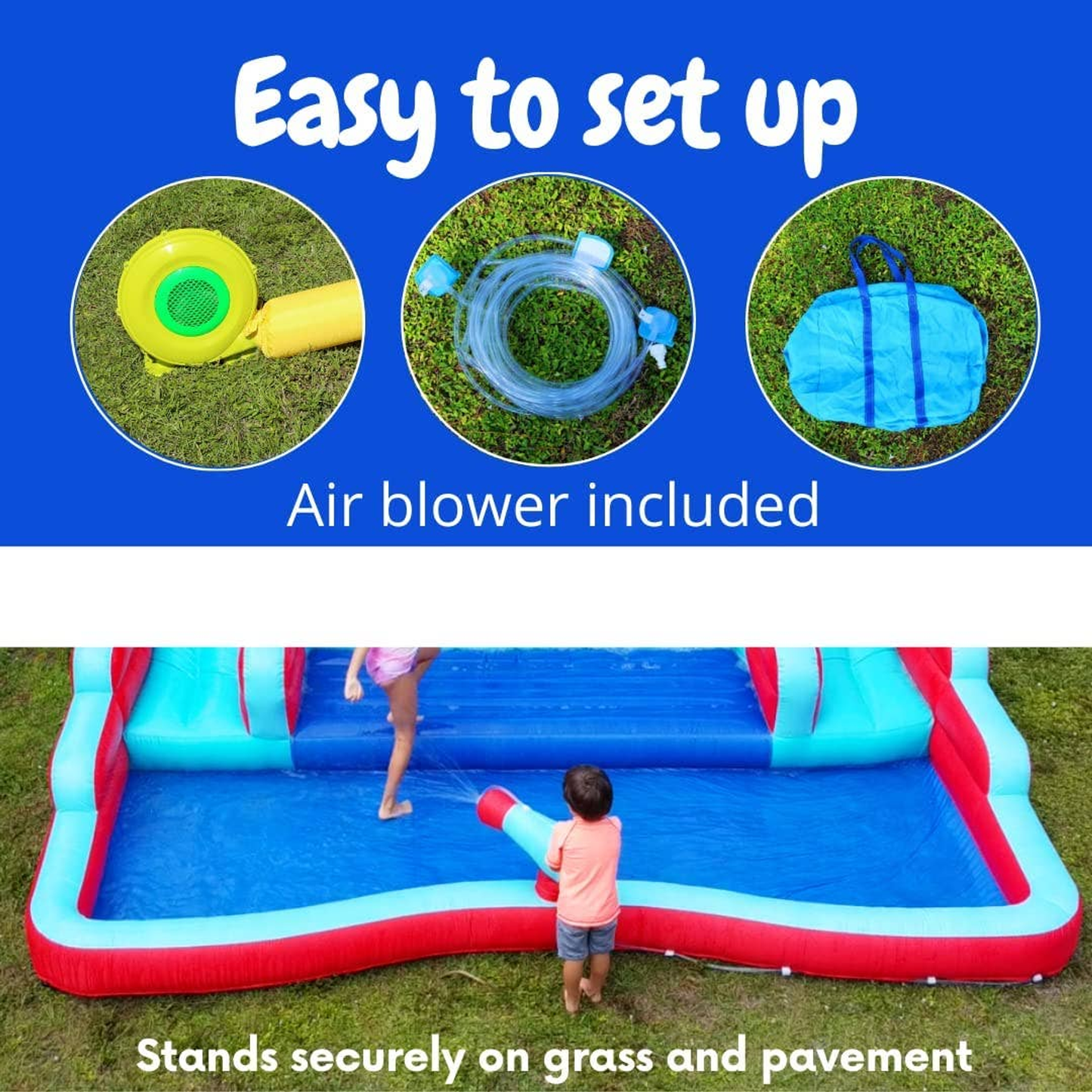 Giant Double Water Slide