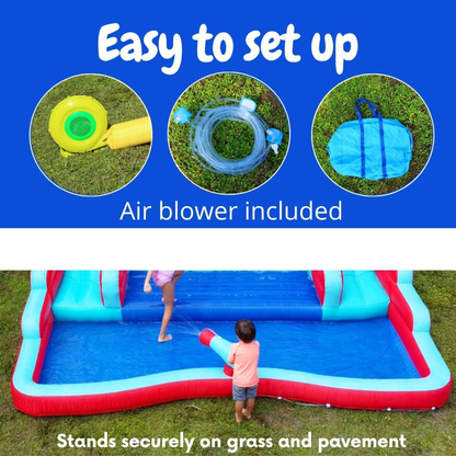 Giant Double Water Slide