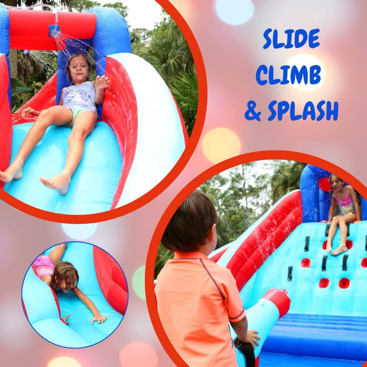 Giant Double Water Slide