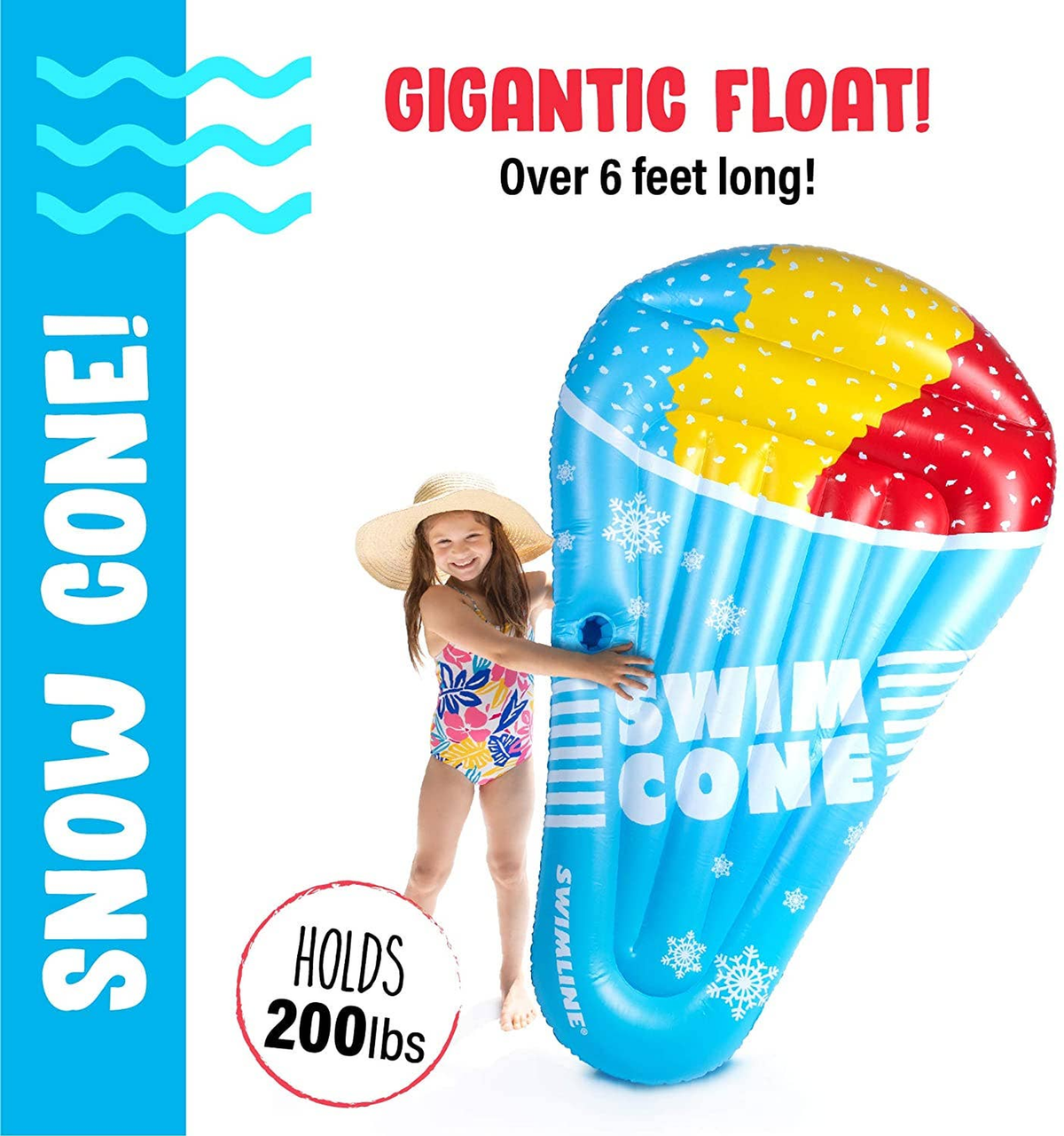Giant Snow Cone Pool Float
