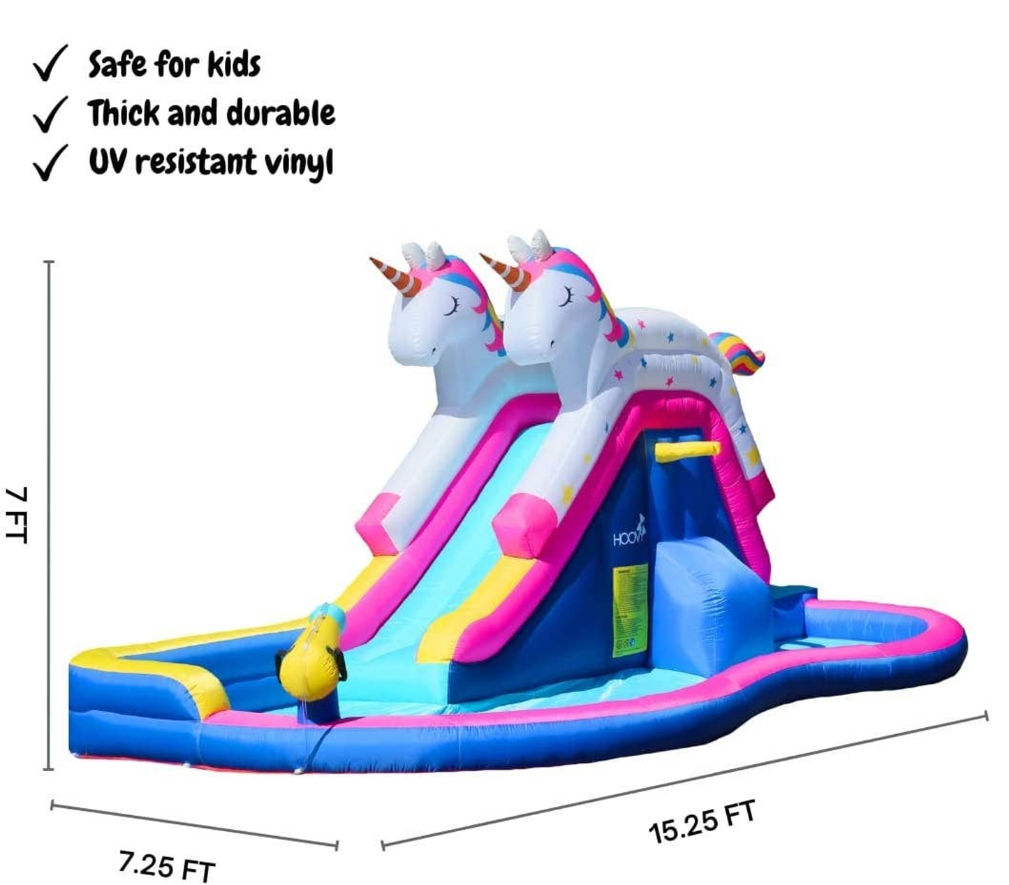 Giant Inflatable Unicorn Slide