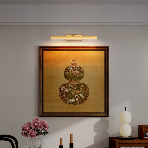 16 Inch Gold LED Bathroom Vanity Light Dimmable