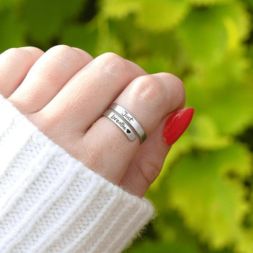Adjustable Heart Ring