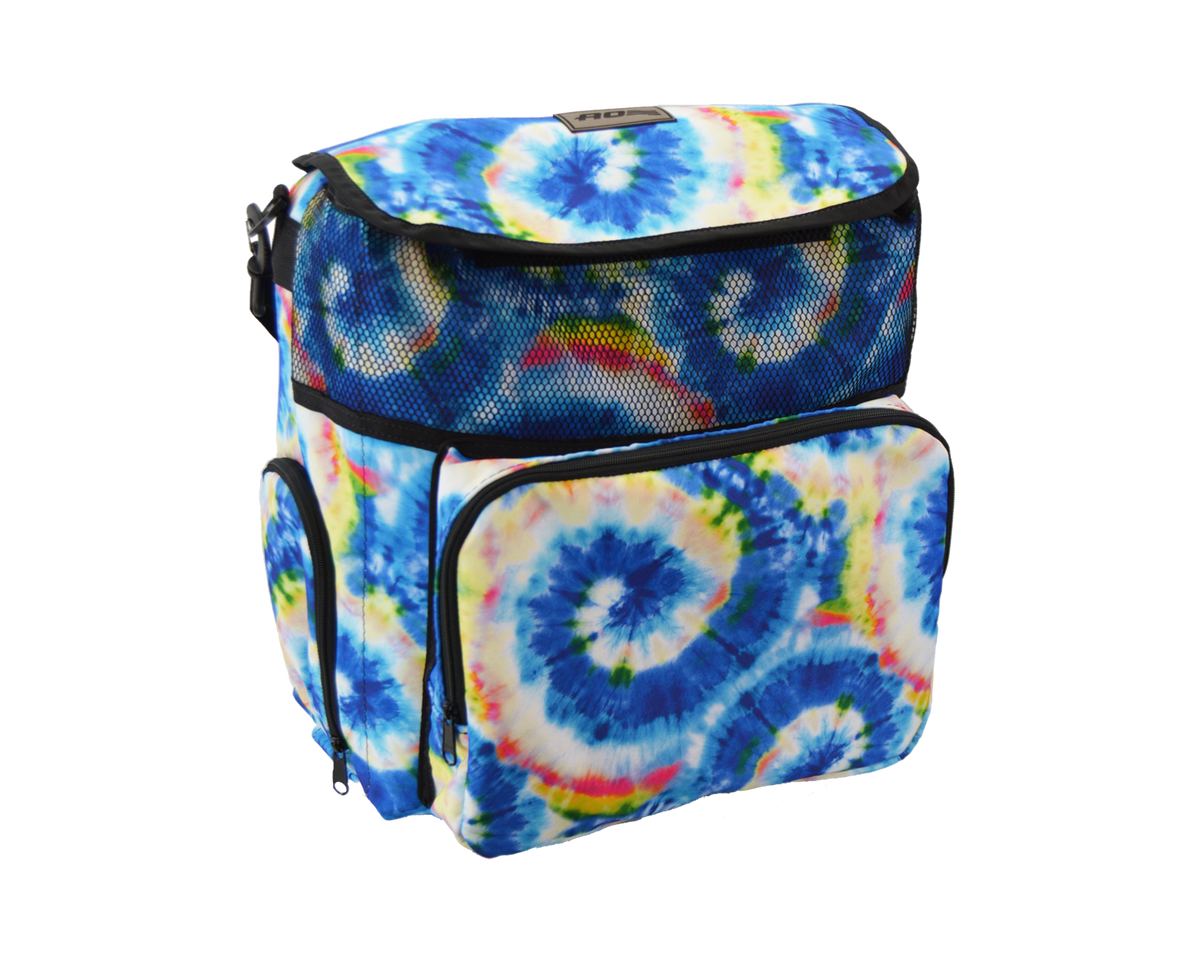 AO Tie-Dye Backpack Cooler