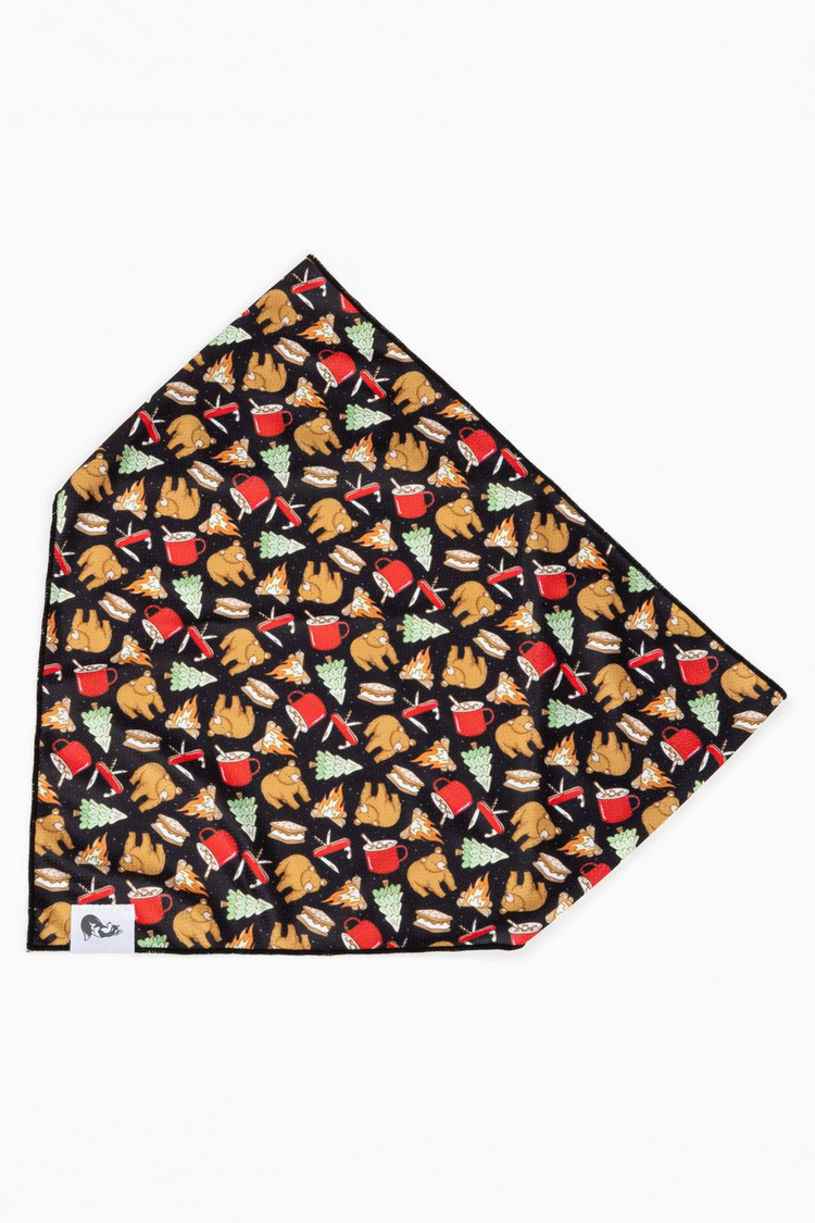 Woodland Tales Dog Bandana & Keychain Set
